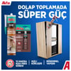 AKFİX 610 POLİÜRETAN MONTAJ YAPIŞTIRICI (SIVI ÇİVİ) 280 ML.