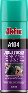 AKFİX ETİKET SÖKÜCÜ SPREY 200 ML.