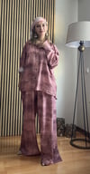  Tesettür Uyumlu Yazlık Modal Kumaş Oversize Gömlek Pantolon Takım