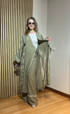Arya Biyeli Kimono Pantolon Takım - Tesettür Uyumlu