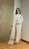 Arya Biyeli Kimono Pantolon Takım - Tesettür Uyumlu