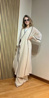 Arya Biyeli Kimono Pantolon Takım - Tesettür Uyumlu
