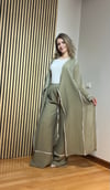 Arya Biyeli Kimono Pantolon Takım - Tesettür Uyumlu