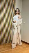Arya Biyeli Kimono Pantolon Takım - Tesettür Uyumlu