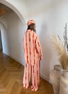 Kadın Modal Kumaş Oversize Gömlek ve Bol Paça Pantolon İkili Takım Tesettür Uyumlu