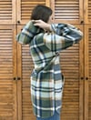 Kapüşonlu Oversize Oduncu Ceket