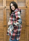 Kapüşonlu Oversize Oduncu Ceket