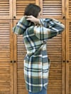 Kapüşonlu Oversize Oduncu Ceket