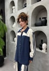 Tencel Kumaş Gömlek Yaka Düğmeli Pantolon Kadın Takım