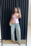 Açık Mavi Bol Kesim Baggy Jean
