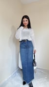 Aleysia Denim Kalem Etek