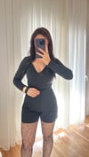 Aloise Siyah Şort