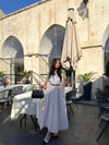 Anastasia Uzun Balon Etek - Krem