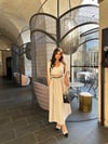 Anastasia Uzun Balon Etek - Krem