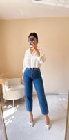 Bias Midblue Slouchy Jean 