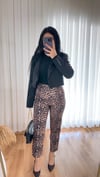 Bowie Leopar Havuç Pantolon