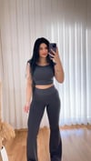 Brea İspanyol Pantolon Crop Spor Takım