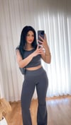Brea İspanyol Pantolon Crop Spor Takım