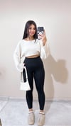 Chris Oys Marka Model Toparlayıcı Tayt - Siyah