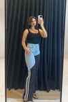 Denim - Paraşüt Karışımlı Kargo Pantolon