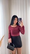 Elena Bordo Dantel Bluz