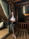 Elly Gümüş Pulpayet Maxi Etek