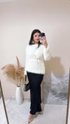 Harvay Peluş Tüylü Kazak