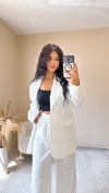 Holi Beyaz Blazer Ceket