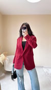 Holi Bordo Blazer Ceket