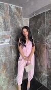 Jova Pembe Yelek Pantolon Takım