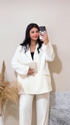 Juliet Ekru Blazer Takım