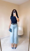 Laona Lightblue Wide Leg Jean 