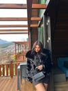 Lope Siyah Premium Yakalı Kürk