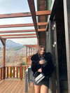 Lope Siyah Premium Yakalı Kürk