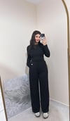 Manty Modal Kumaş Çizgili Eşofman