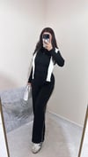 Manty Modal Kumaş Çizgili Eşofman