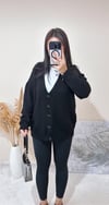 Matilda Siyah Triko Hırka