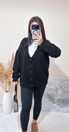 Matilda Siyah Triko Hırka