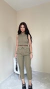 Modest Gabardin Kumaş Takım - Haki