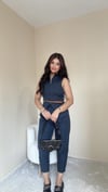 Modest Gabardin Kumaş Takım - Lacivert