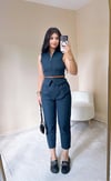 Modest Gabardin Kumaş Takım - Lacivert