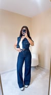 Mosimo Denim Yelek - Dark