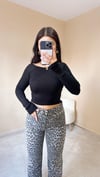 Nieal Sırt Dekolteli Siyah Body
