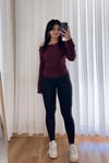 Siyah Yüksek Bel Toparlayıcı Orj Tayt