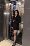 Vatkalı Oversize Siyah Blazer Ceket