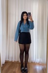 Yakalı Denim Gömlek