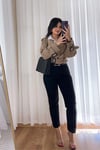Zr Marka Siyah Flare Jean