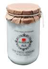 ÖZBESIN TAM YAGLI YOGURT 1000gr CAM KAVANOZ