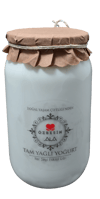 ÖZBESIN TAM YAGLI YOGURT 1000gr CAM KAVANOZ