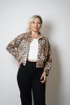 leopar baskı süet ceket